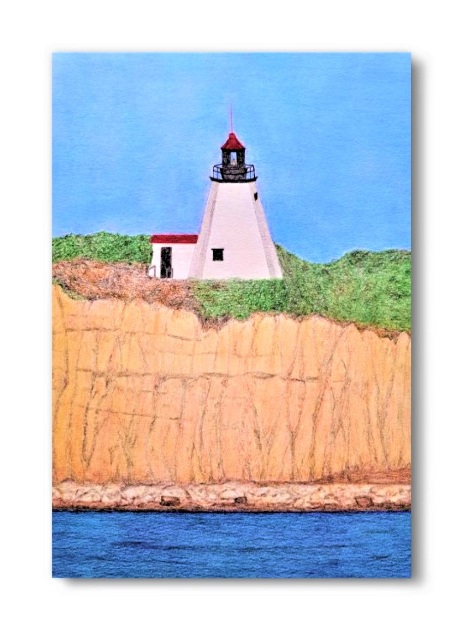 2" x 3" Plimouth Lighthouse